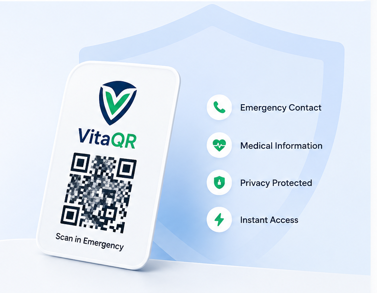 VitaQR Hero Image
